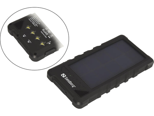 Sandberg Надворешна соларна батерија 16000 mAh